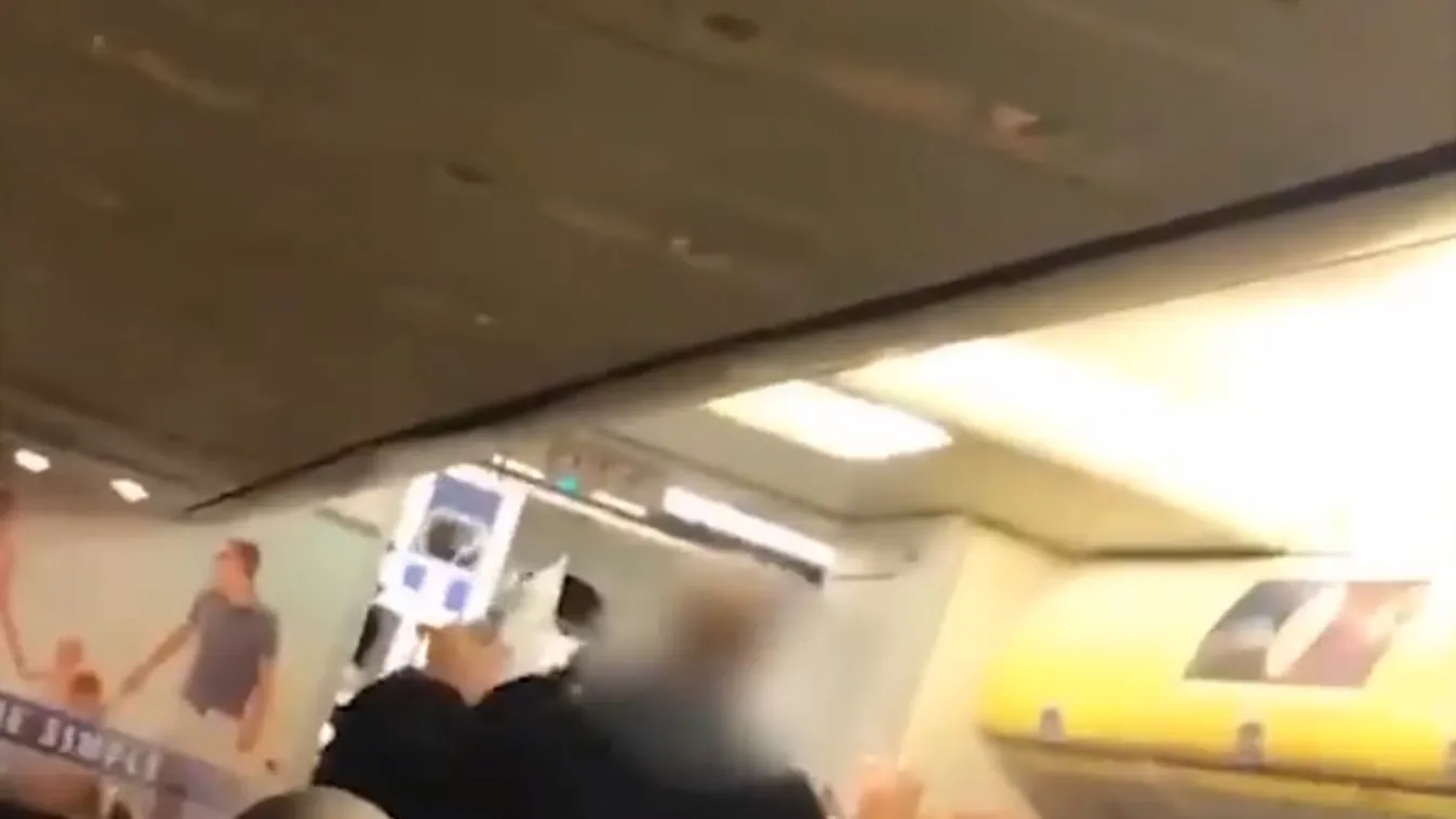 „Összetöröm a fejedet” - részeg utas balhézott a szájmaszk miatt - videó