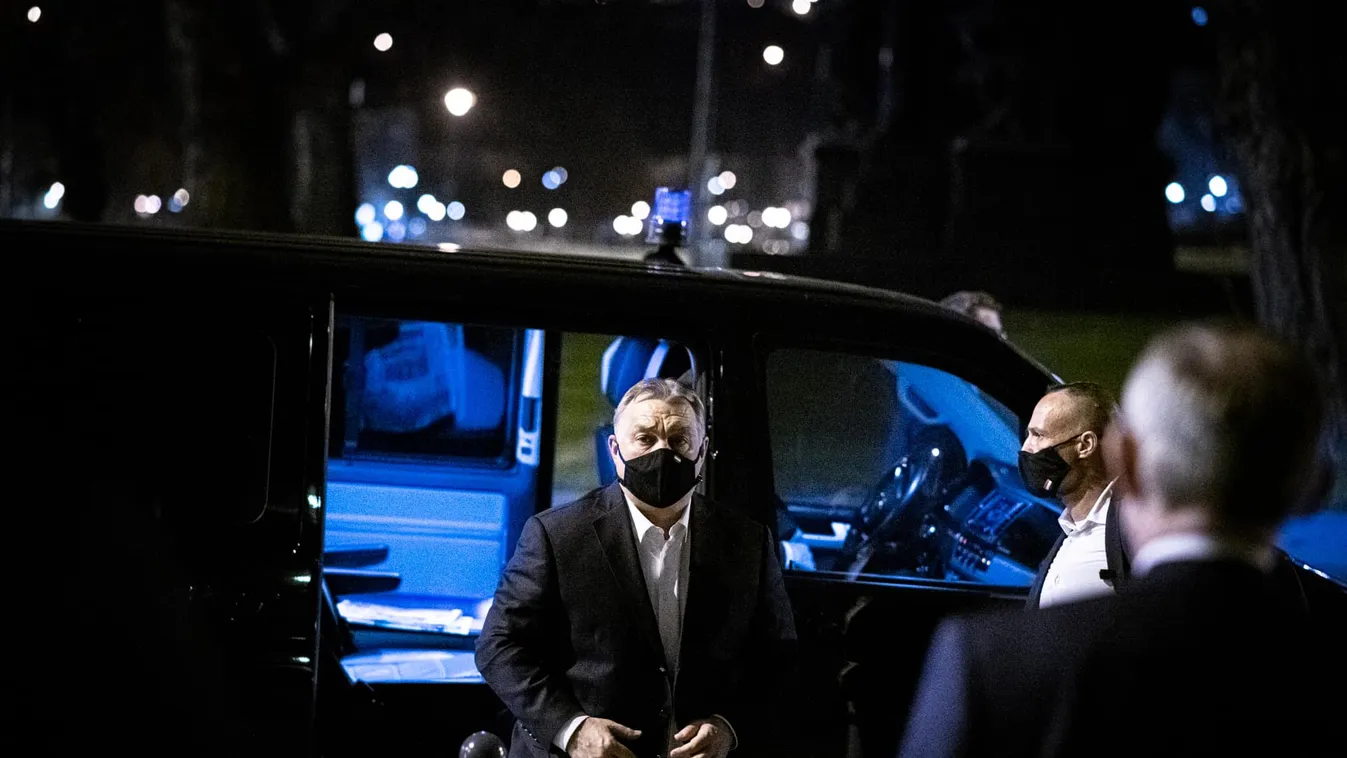 Már péntek hajnalban talpon volt Orbán Viktor - fotók
