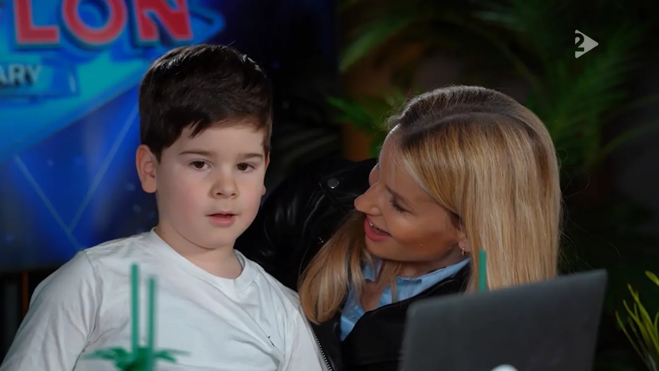 Mádai Vivien a kamerák előtt mutatta meg ritkán látott kisfiát