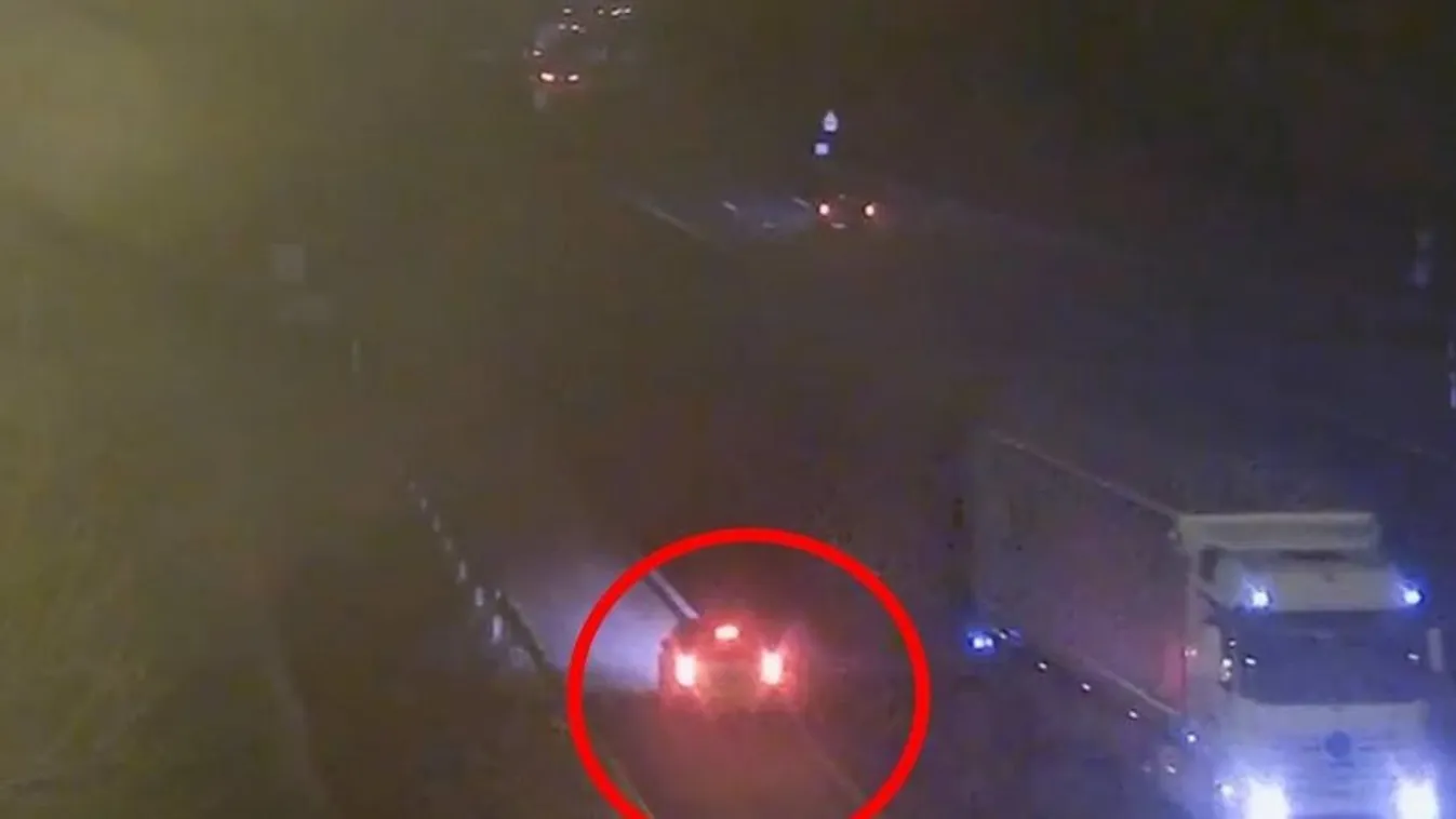 Minden autós rémálma, amit egy drogos és a nője művelt az M1-esen