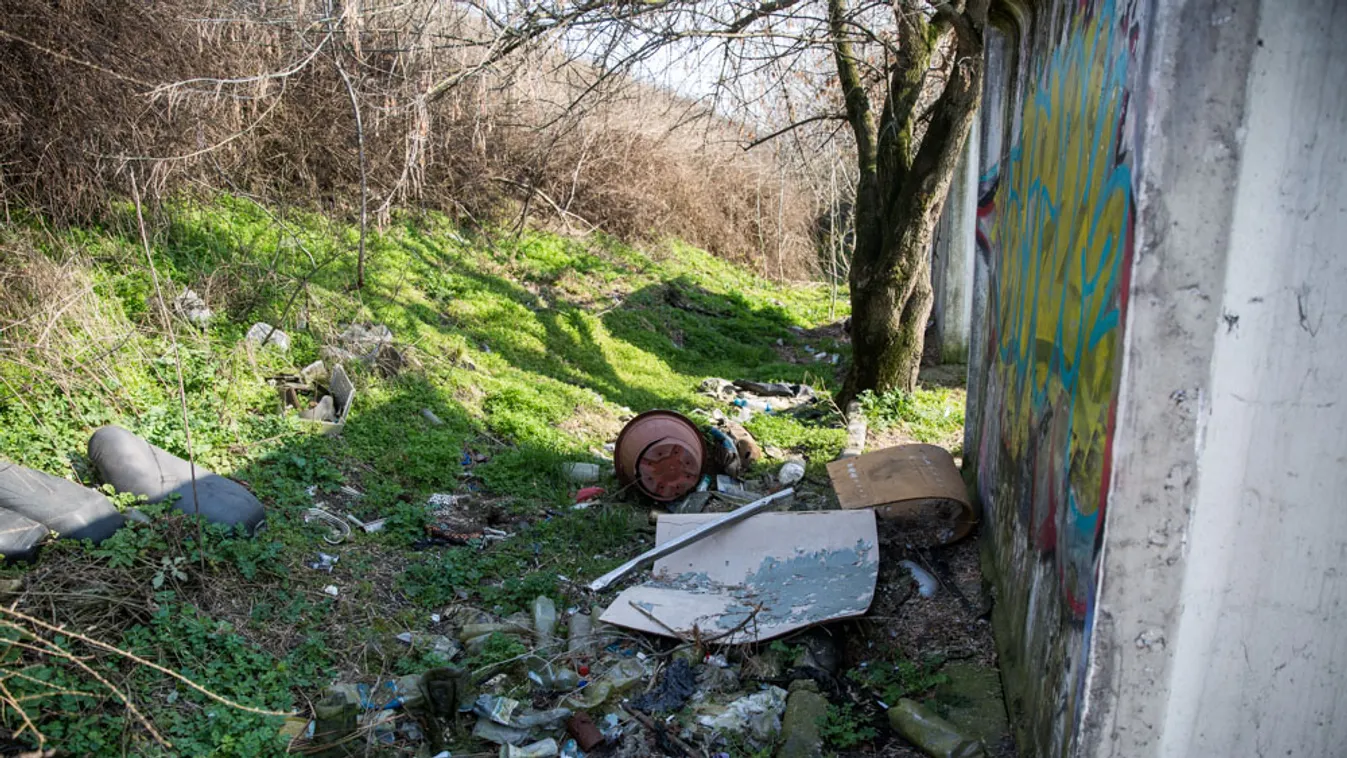 Másfél kilométer hosszú szeméthalom Zuglóban! – Döbbenetes fotók!