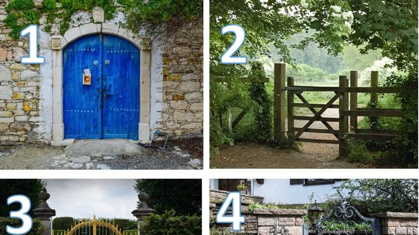 Melyik kapun mennél be? Ez a személyiségteszt feltárja a valódi énedet