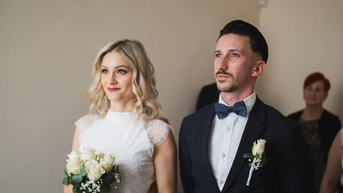 Itt az első fotó: összeházasodott a TV2 sztárpárja