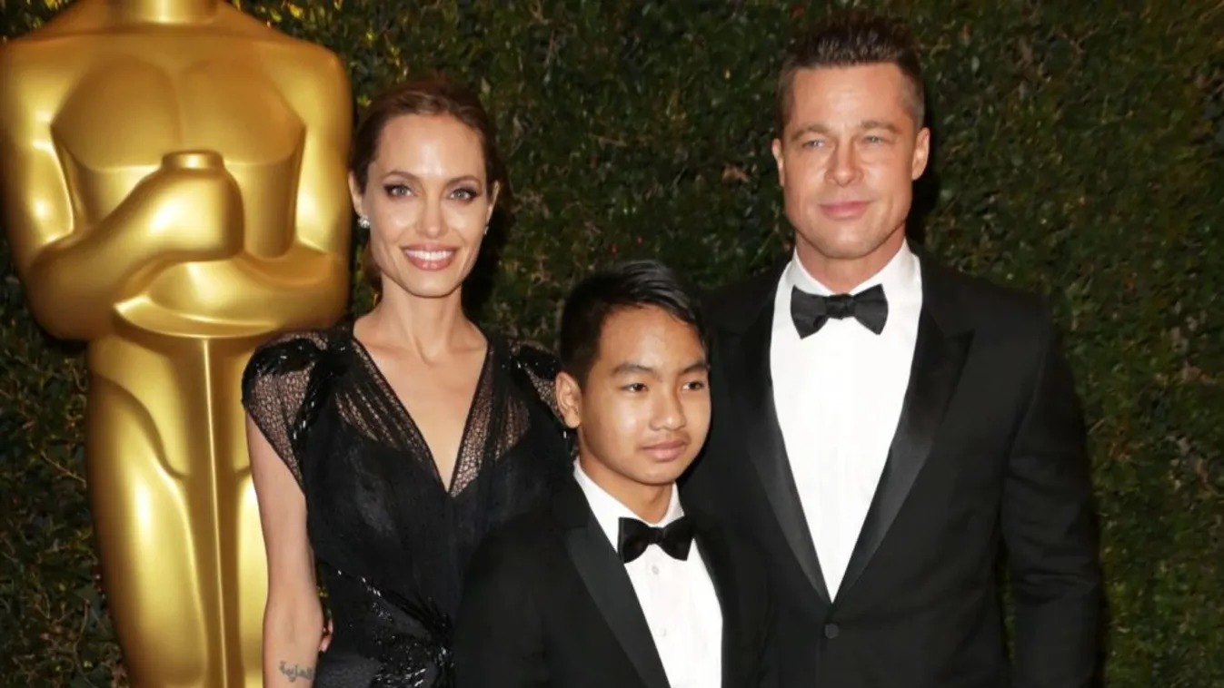 Kemény gyomrost kapott Brad Pitt a nagyfiától