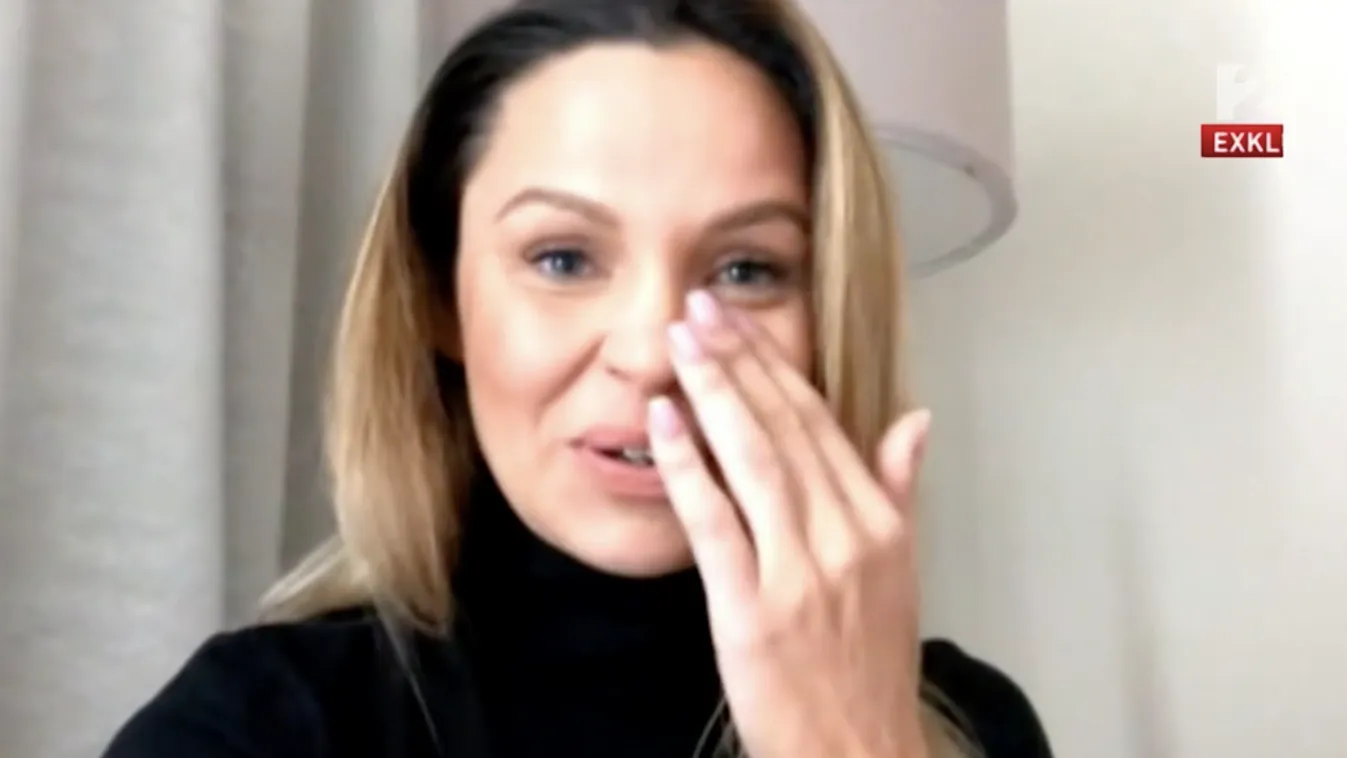Sónyák Szilvia sírva vallott új szerelméről, Nagy Lászlóról - Videó!