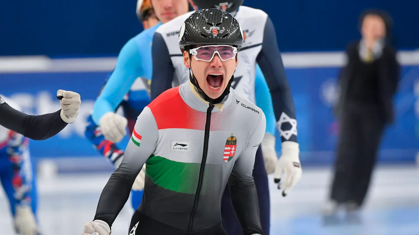 Magyar siker: aranyérmes a magyar gyorskorcsolyázó!