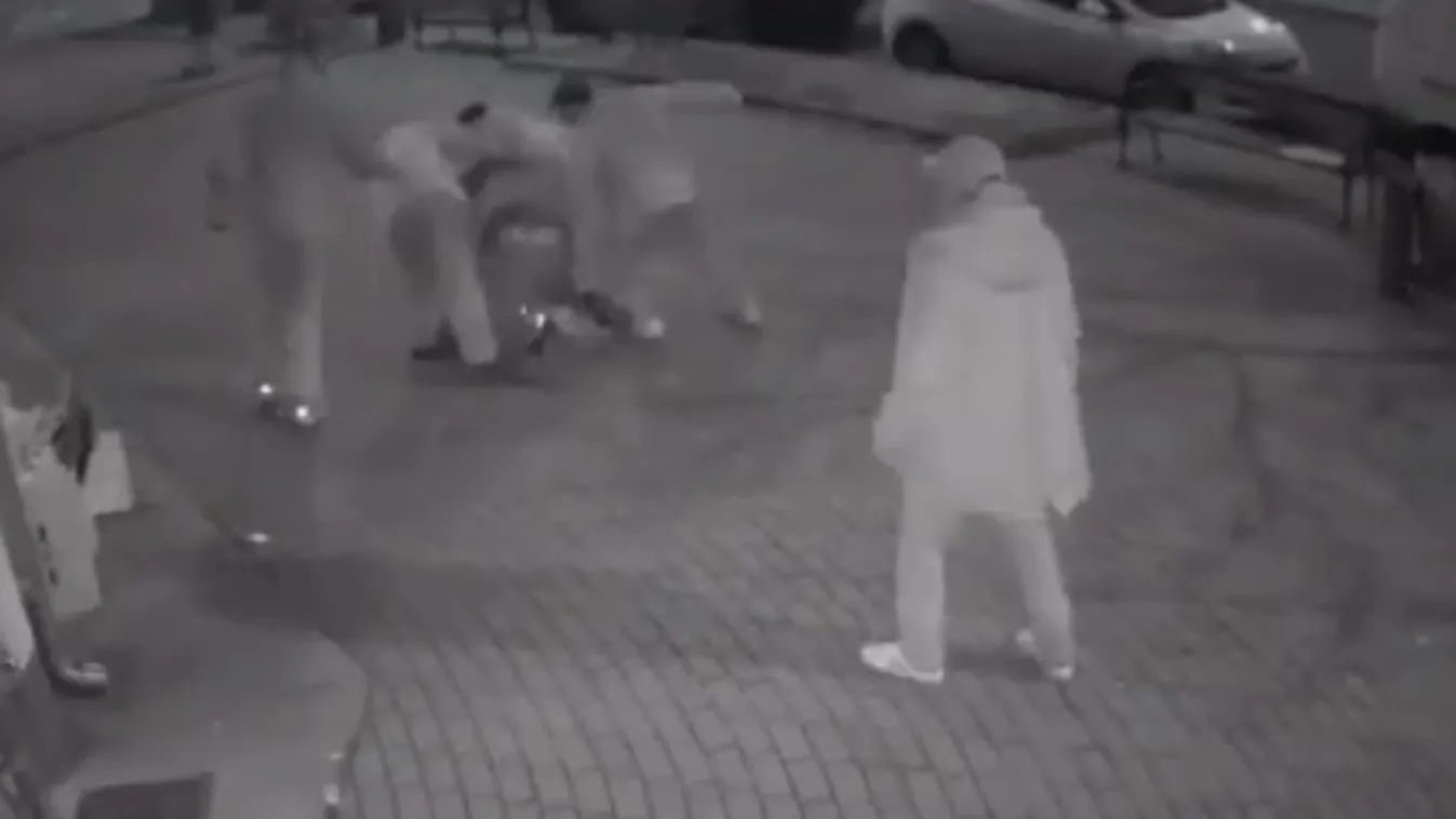 Brutális támadás: a nyílt utcán verték ököllel és rugdosták a budapesti férfit - videó