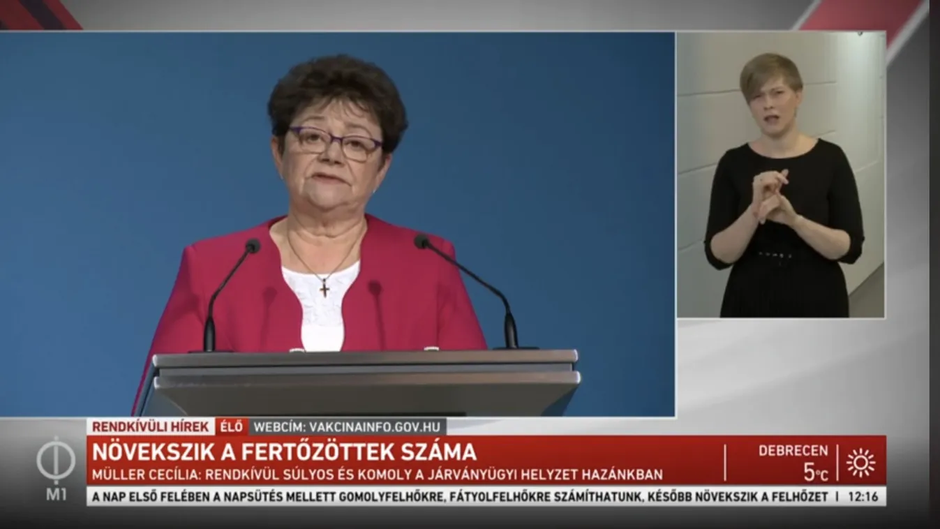 Müller Cecília: További fertőzésszám-növekedés várható