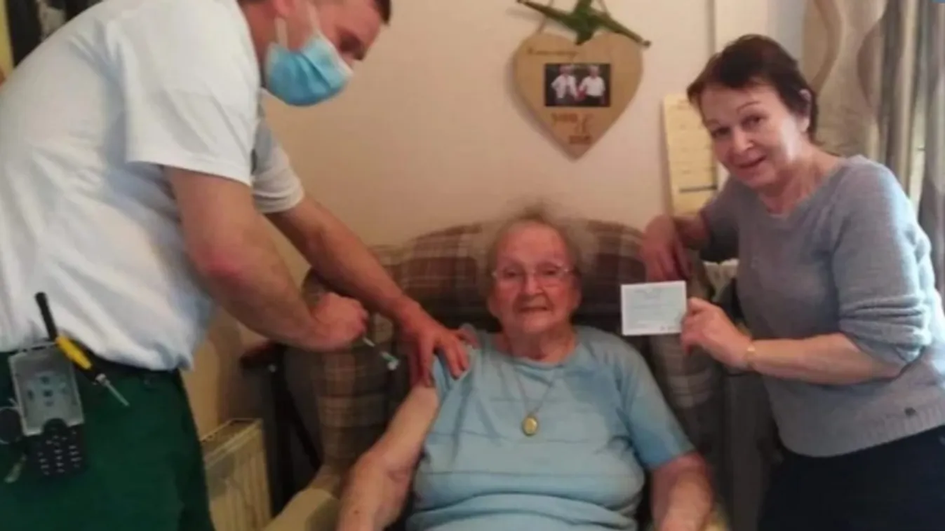Azt hitte, elfelejtették: mégis beoltják a 98 éves nagymamát