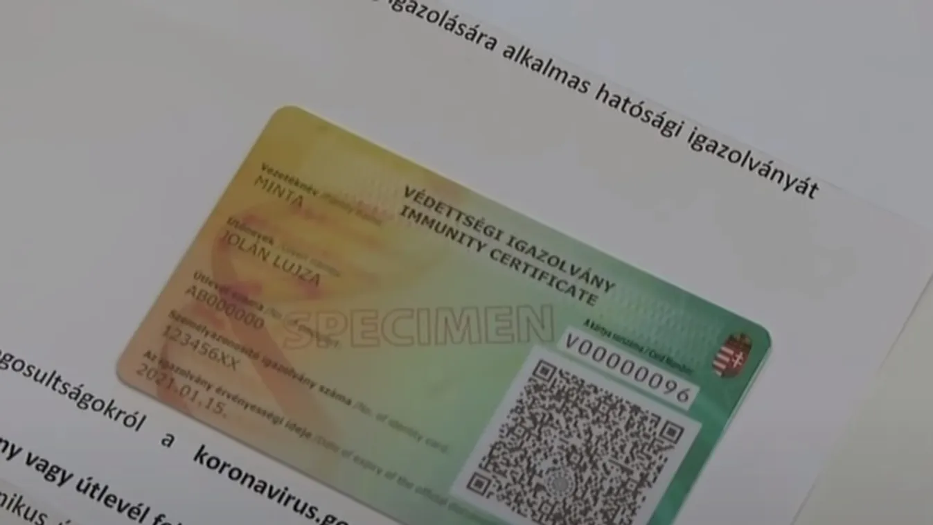 Mit jelent a QR-kód a védettségi kártyán? A vakcinakisokosból kiderül!
