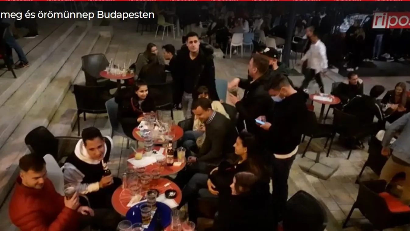 Tömegek ünnepelték a nyitást szombat este Budapesten - Videó