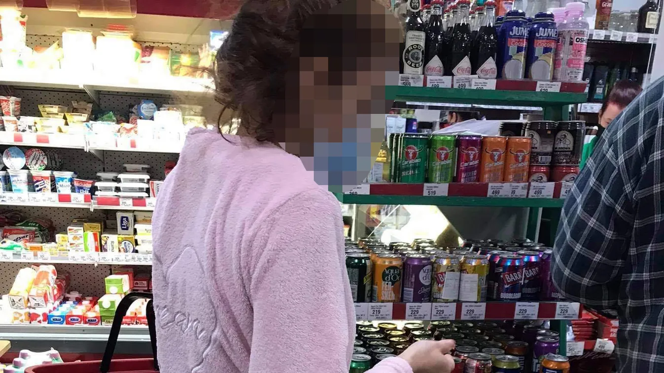 Pajzán felvétel a zuglói boltban - fotó