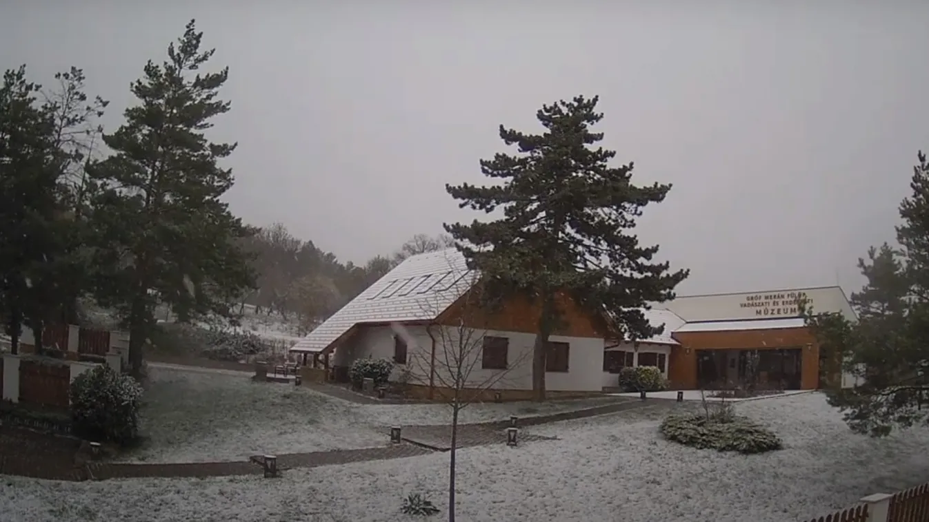 Fehérbe borult a táj: több helyen is havazik az országban - videó