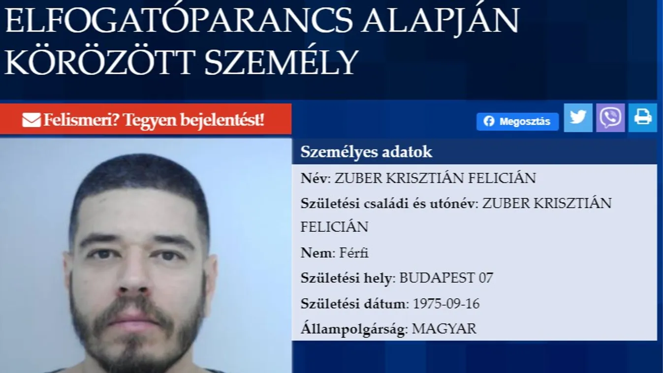 Most jött: Körözi a rendőrség a TNT zenészét