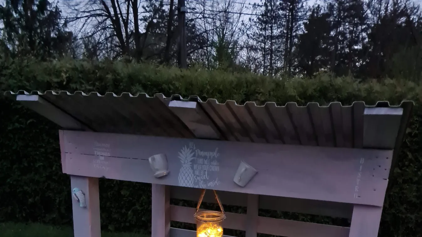 Csoda raklapból: Eszméletlen, mit bütykölt a kertbe a Zala megyei házaspár