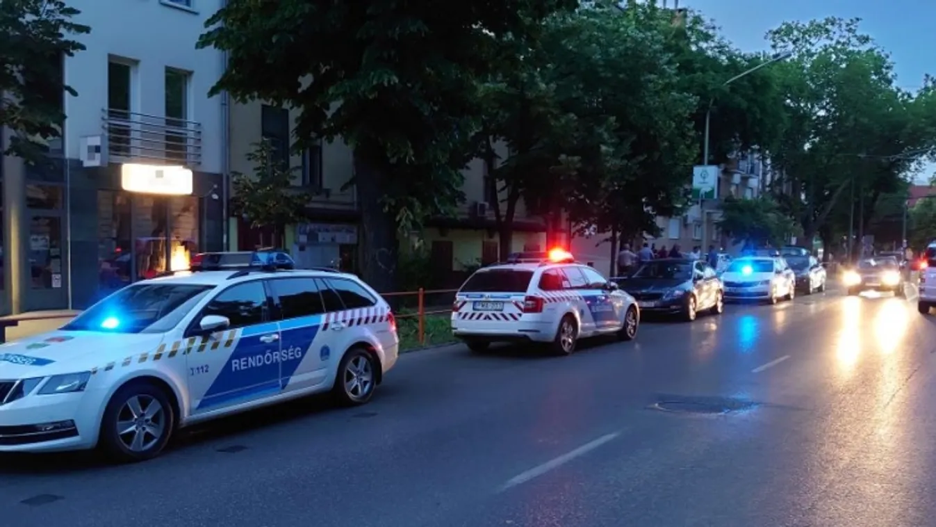 Szirénázva érkeztek a rendőrök: kettős emberölés Szegeden