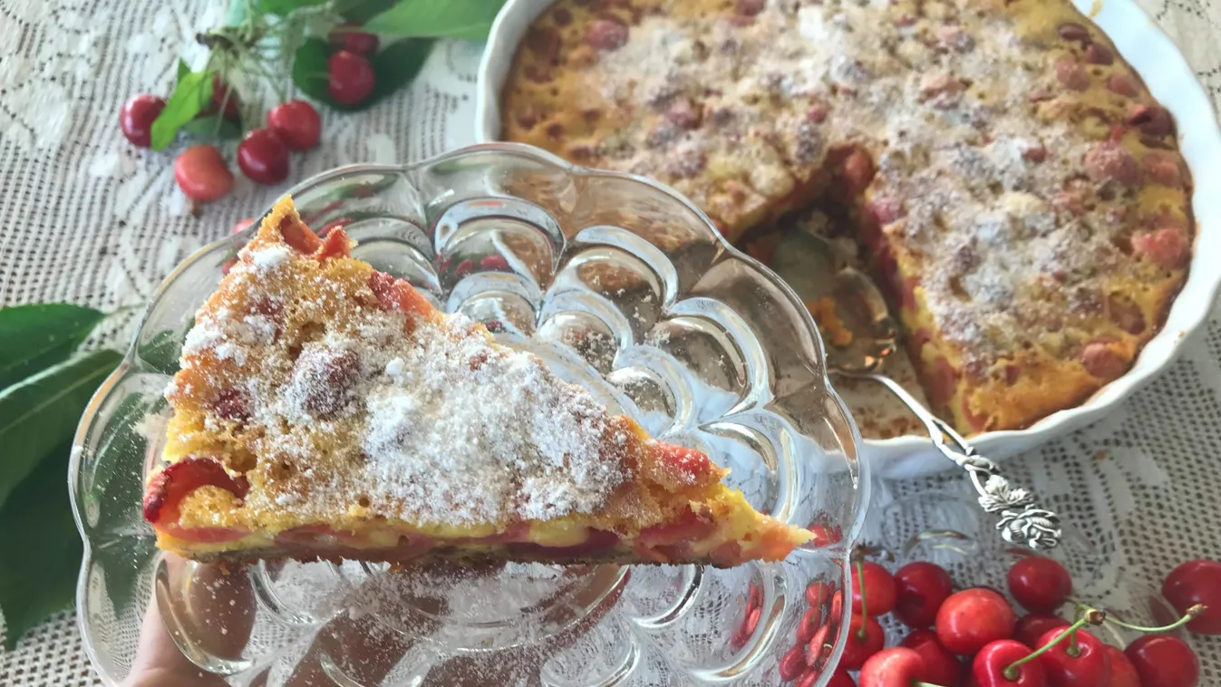 Cseresznyés tejpite a nyár első igazi süteménye, mutatjuk, hogy készítsd