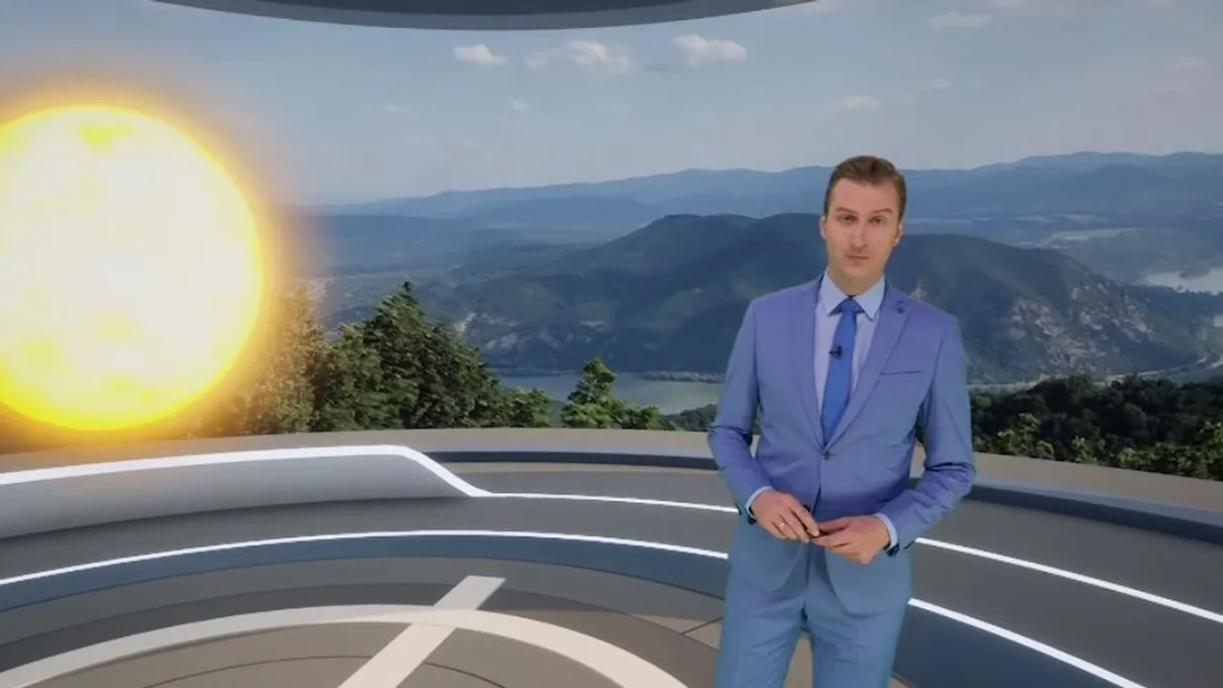 Pingvinek érkeztek a közmédia időjárás-jelentésébe