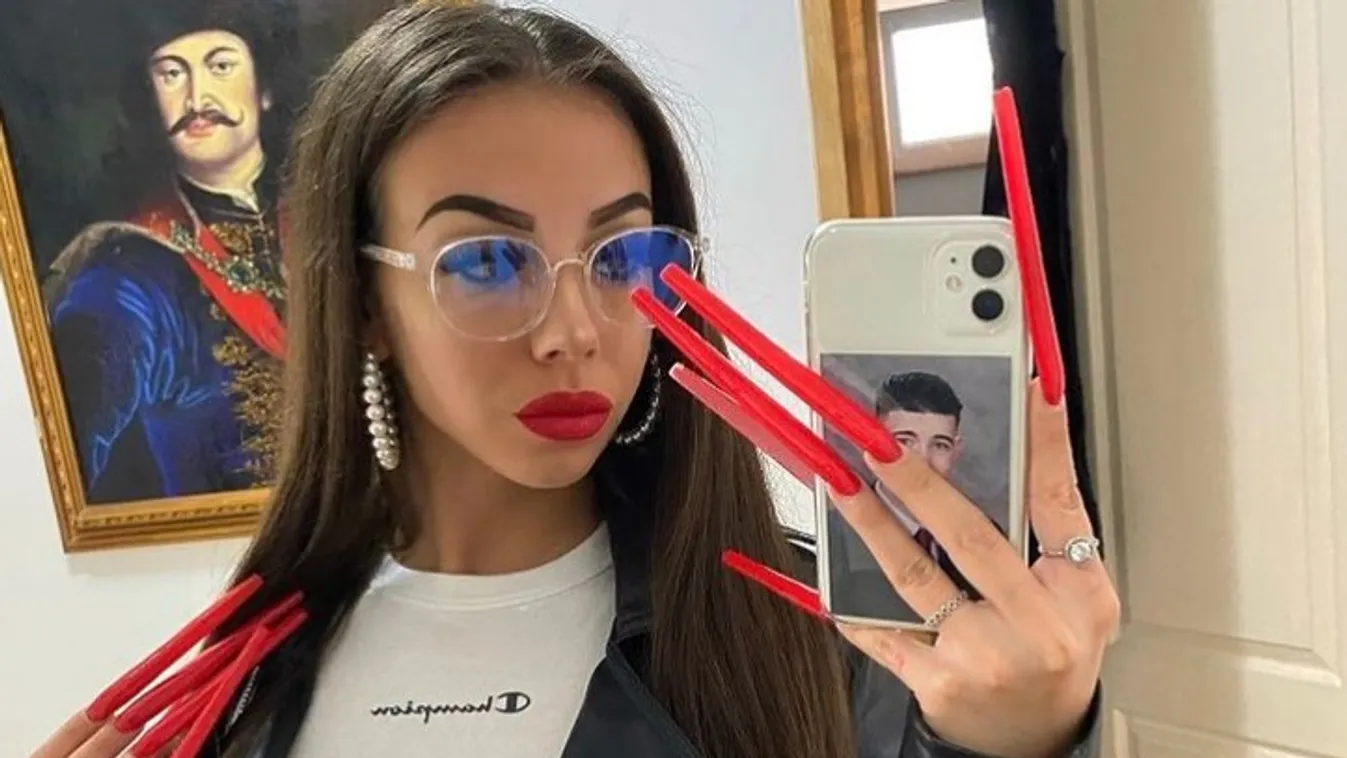 Döbbenet: 10 centis körmökkel él a fiatal Anna, 8 óra alatt készíti el őket