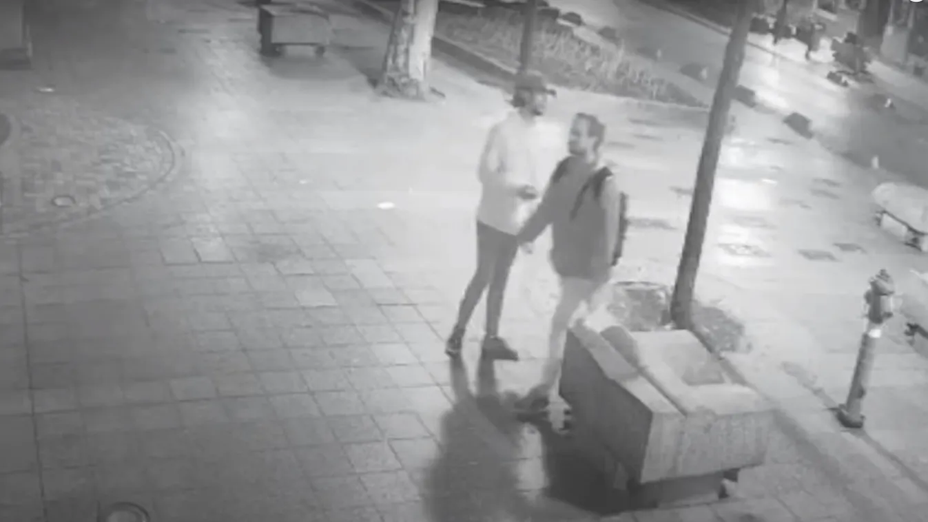 Pofátlanság: két férfi megrongálta az Operettszínházat - Videó