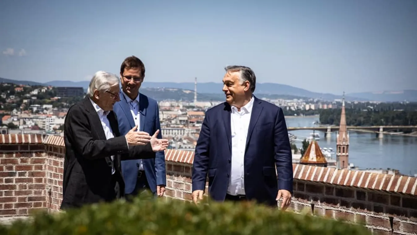 Orbán Viktor egy régi baráttal találkozott Budapesten - Fotó