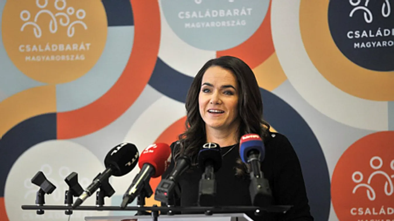 Újabb jelentős támogatásokat jelentett be Novák Katalin