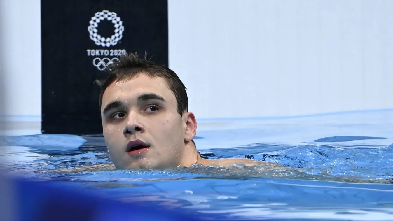 Váratlan balesettel indult Milák Kristóf döntője