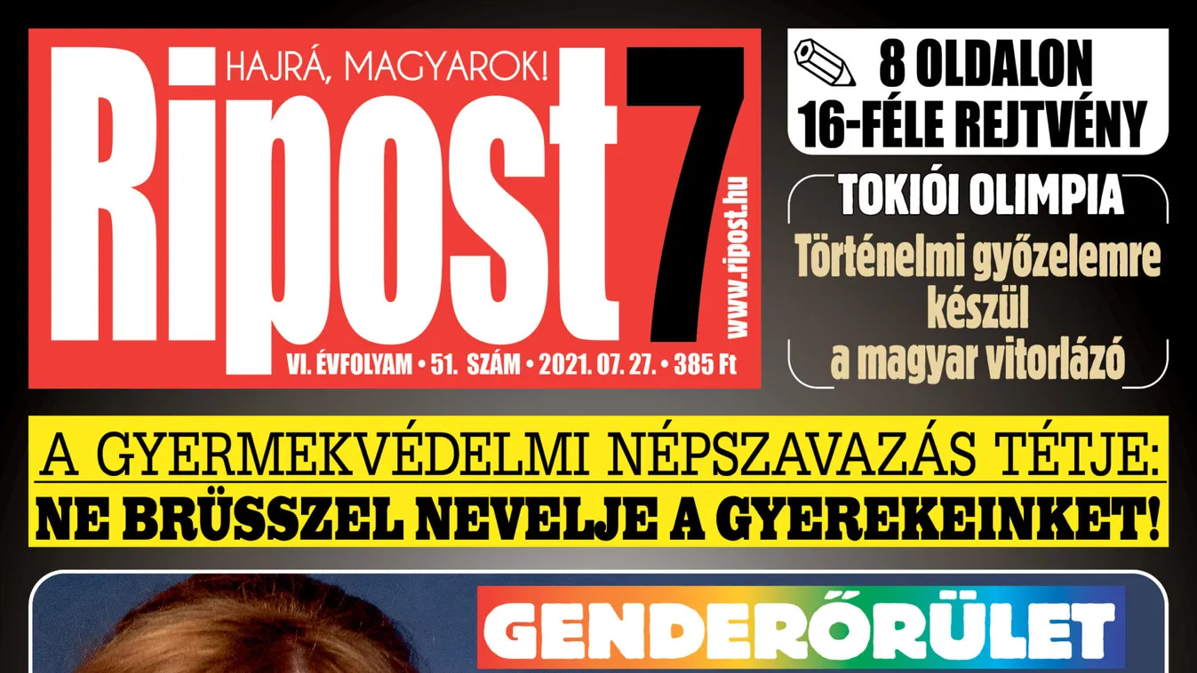 LMBTQ-aktivisták fenyegetik J. K. Rowlingot – Megjelent a Ripost7 legújabb száma!