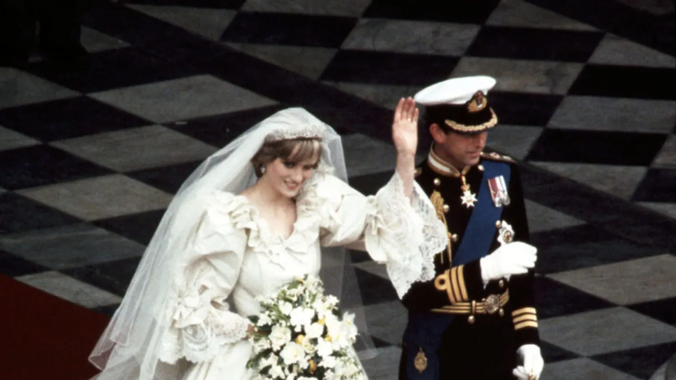 Diana és Károly esküvői tortája még 40 év után is ehető