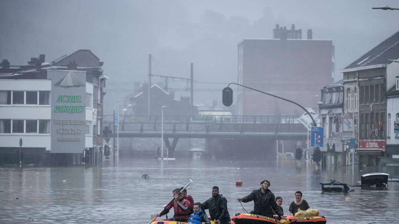 Fogságba ejtette az árvíz a 13 éves magyar fiút Belgiumban, ez történt Patrikkal
