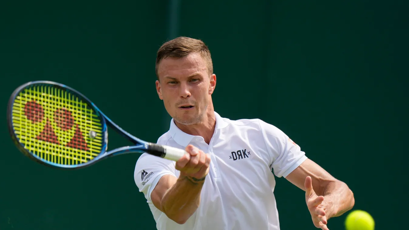 Élete játékára készül Fucsovics Márton - ő vár a magyar teniszezőre Wimbledonban