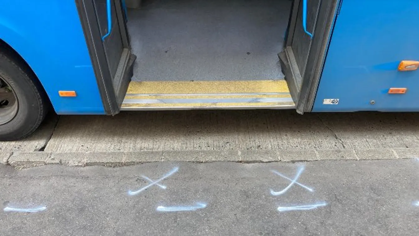 Ordított a fájdalomtól Melinda, miután leszállt egy BKK-buszról - Videó