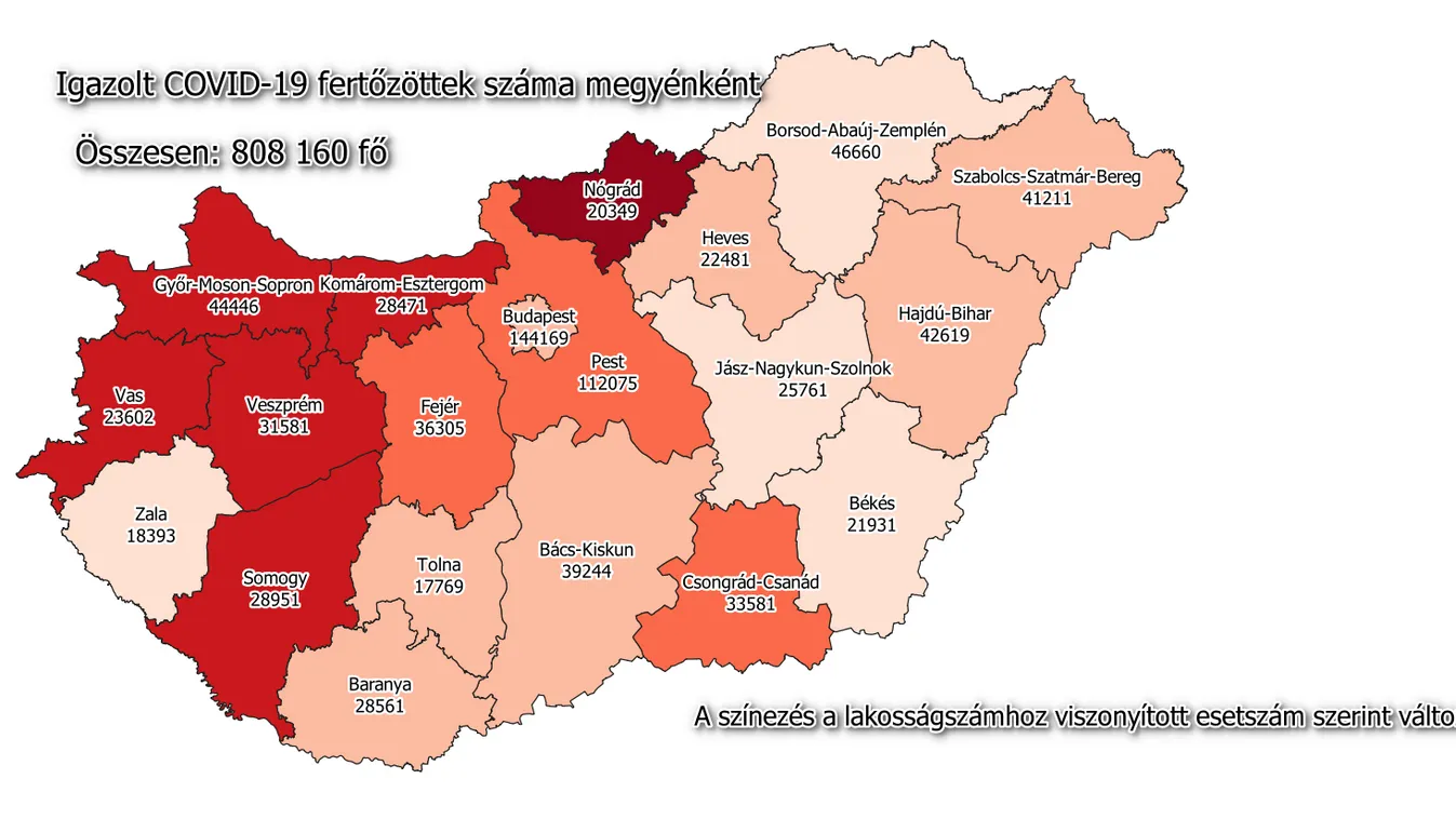 Megérkeztek a friss adatok: így emelkedett a koronavírusos betegek száma