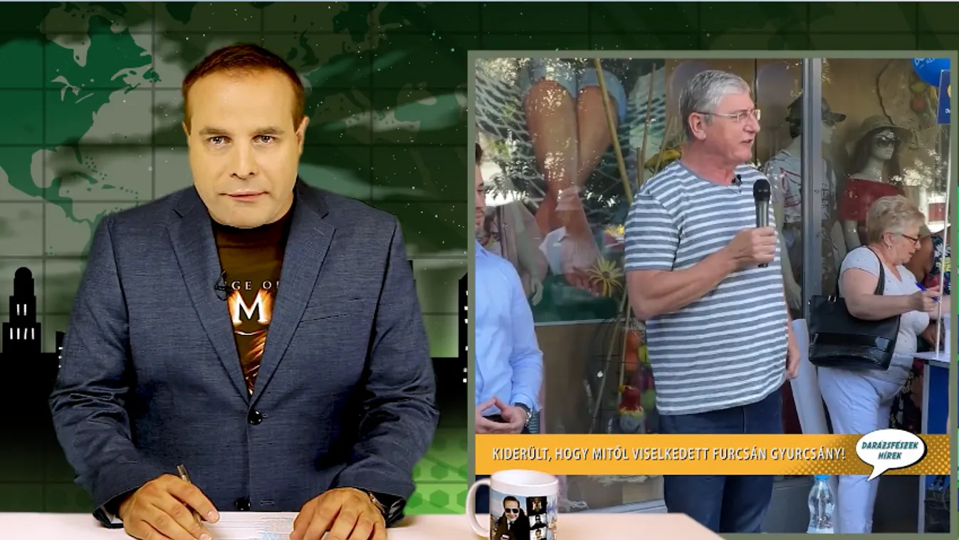 A Darázsfészek újratöltve álhíradós stábja kiderítette, mitől dülöngélt Gyurcsány Gyöngyösön - Videó