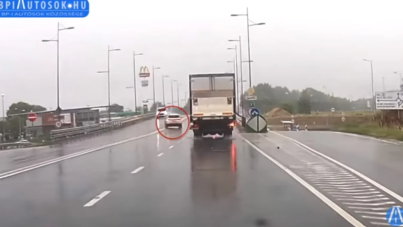 Felkavaró felvétel: Szörnyű autóbalesetet rögzített a kamera Vecsésnél