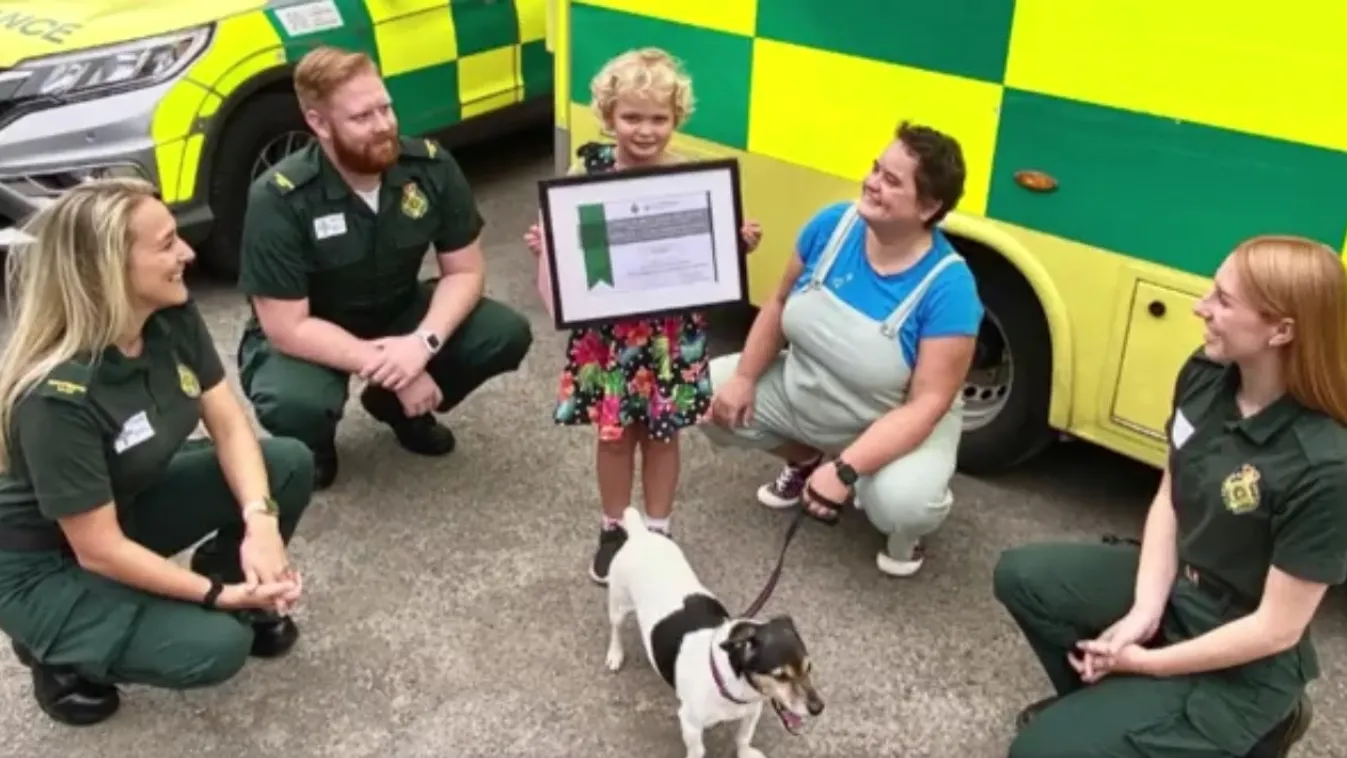 Egy 7 éves kislány mentette meg édesanyja életét, miután asztmarohamot kapott