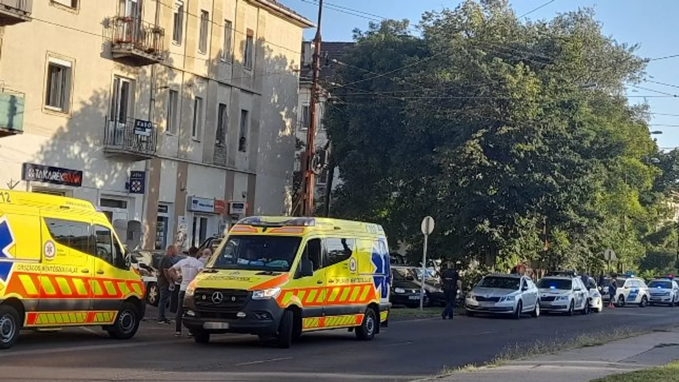 Üvöltöttek a szirénák, mentőt kellett hívni a kirabolt pesti bank dolgozóihoz