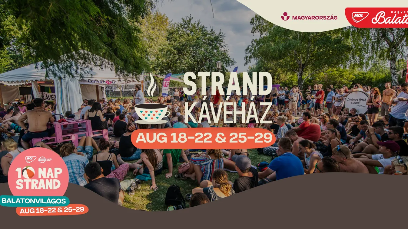 STRAND Kávéház programjai a 10 NAP STRAND fesztiválon