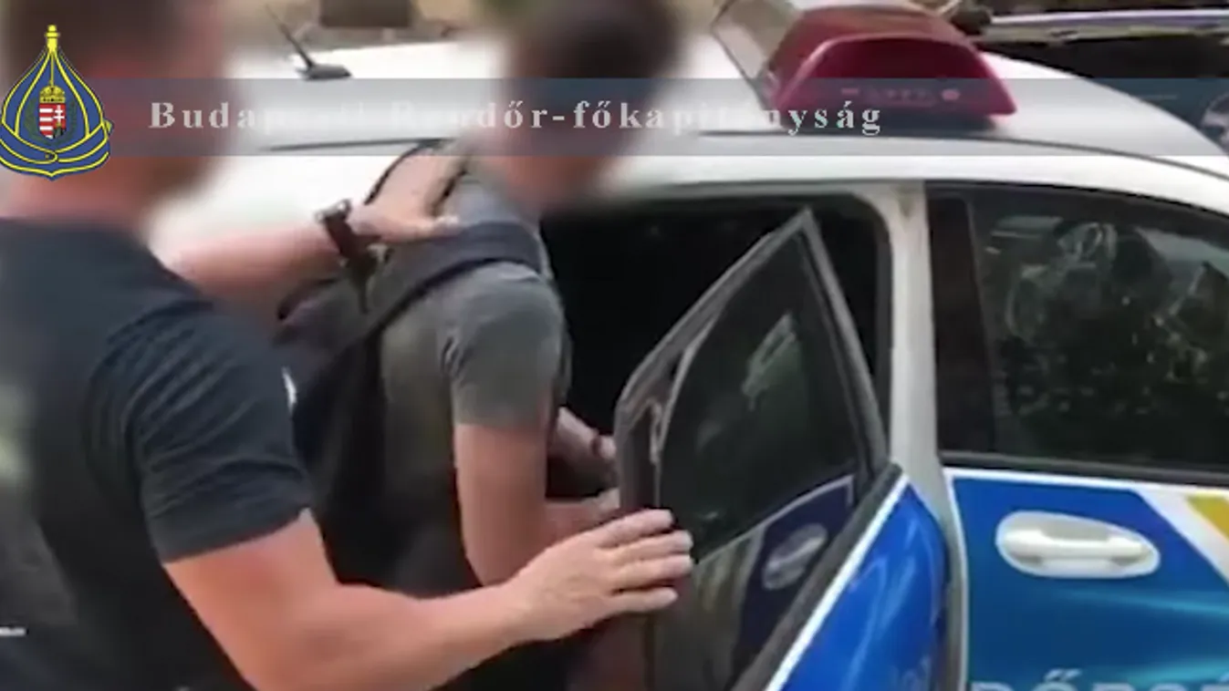 Police: elfogták a fegyveres rablót, egy 22 éves budapesti férfi az