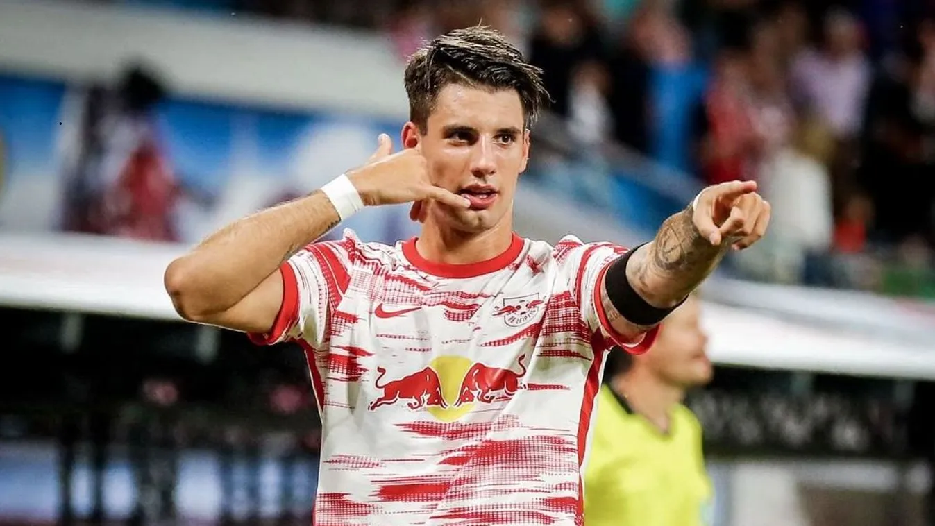 Mit titkol Szoboszlai? Hazasietett Budapestre a lipcsei parádéja után