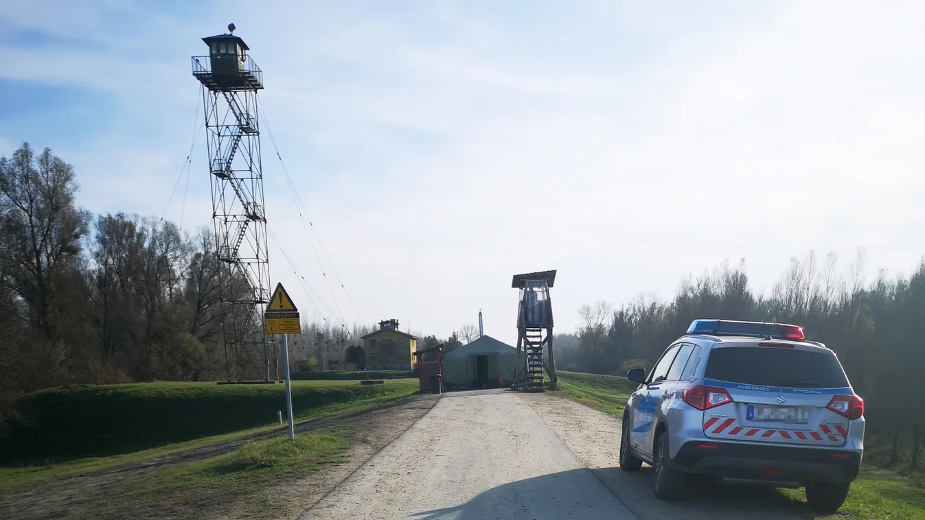 Pókrócba rejtett gyereket találtak a határőrök