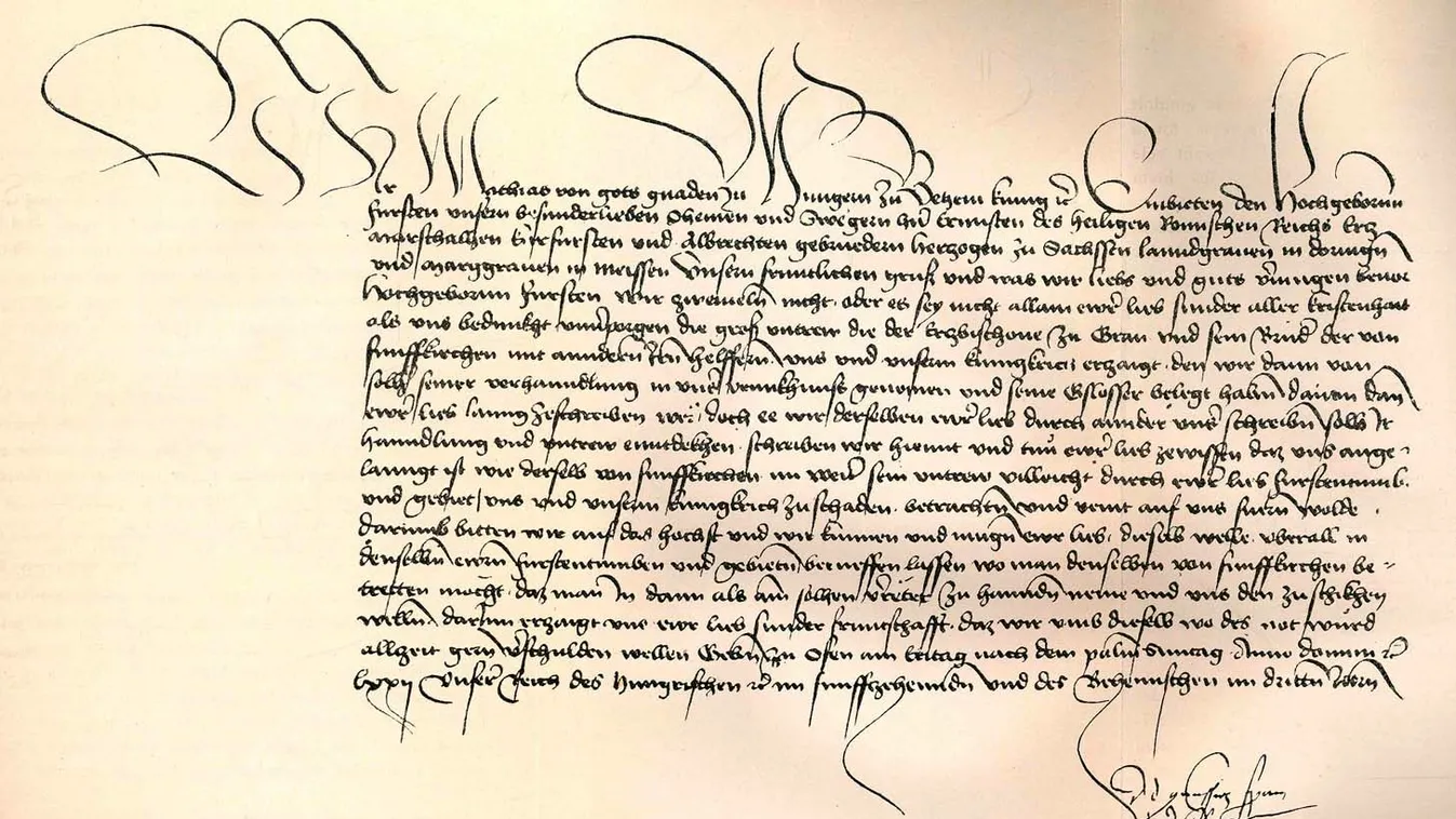 Végre magyarra fordítják Mátyás király leveleit