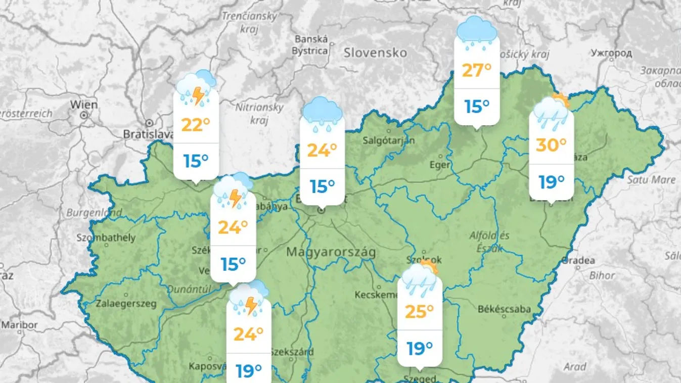 Búcsút mondhatunk a kánikulának, legközelebb csak ekkor lesz igazán meleg