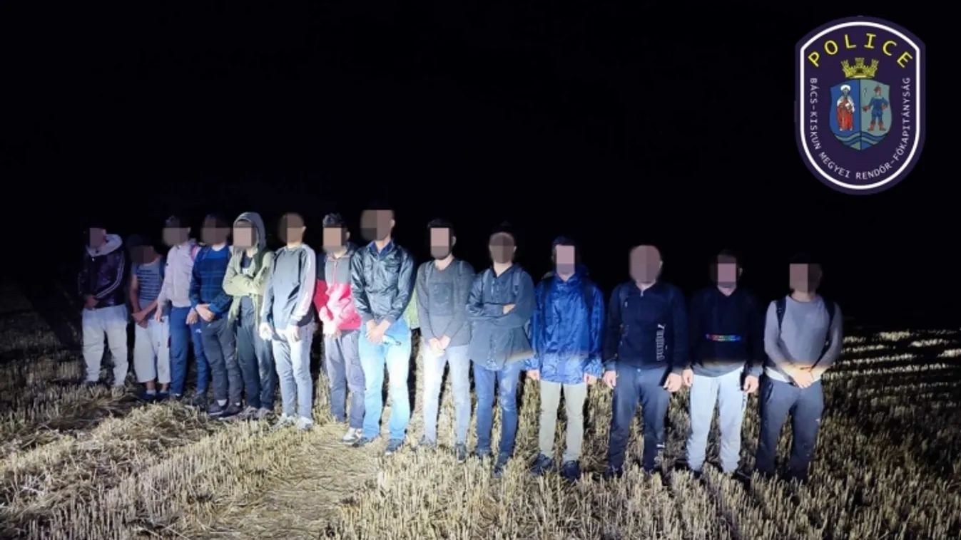 Migránsroham a magyar határnál, döbbenet, hány illegális határsértőt kaptak el a rendőrök