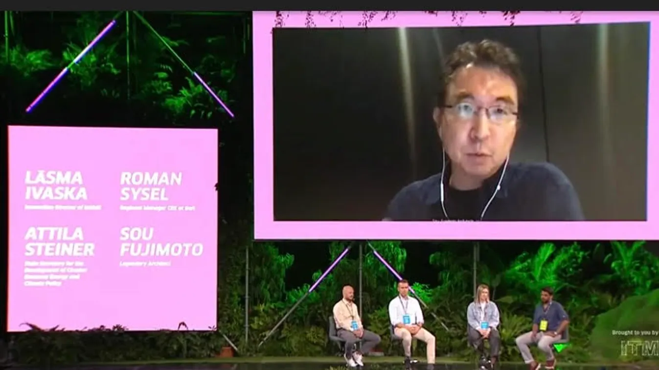 A világhírű építész az idei BrainBaron beszélt filozófiájáról