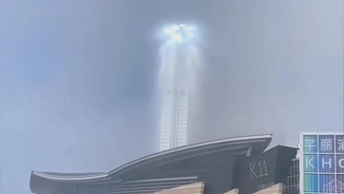 Elkezdődött az UFO-invázió? Hátborzongató felvételek egy kínai nagyvárosból