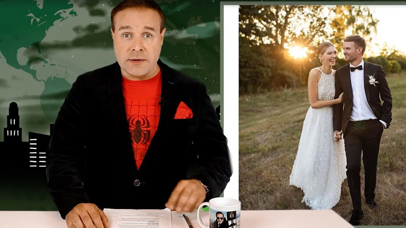 Soha nem látott felvétel Puskás Peti és Dallos Bogi esküvőjéről – Videó