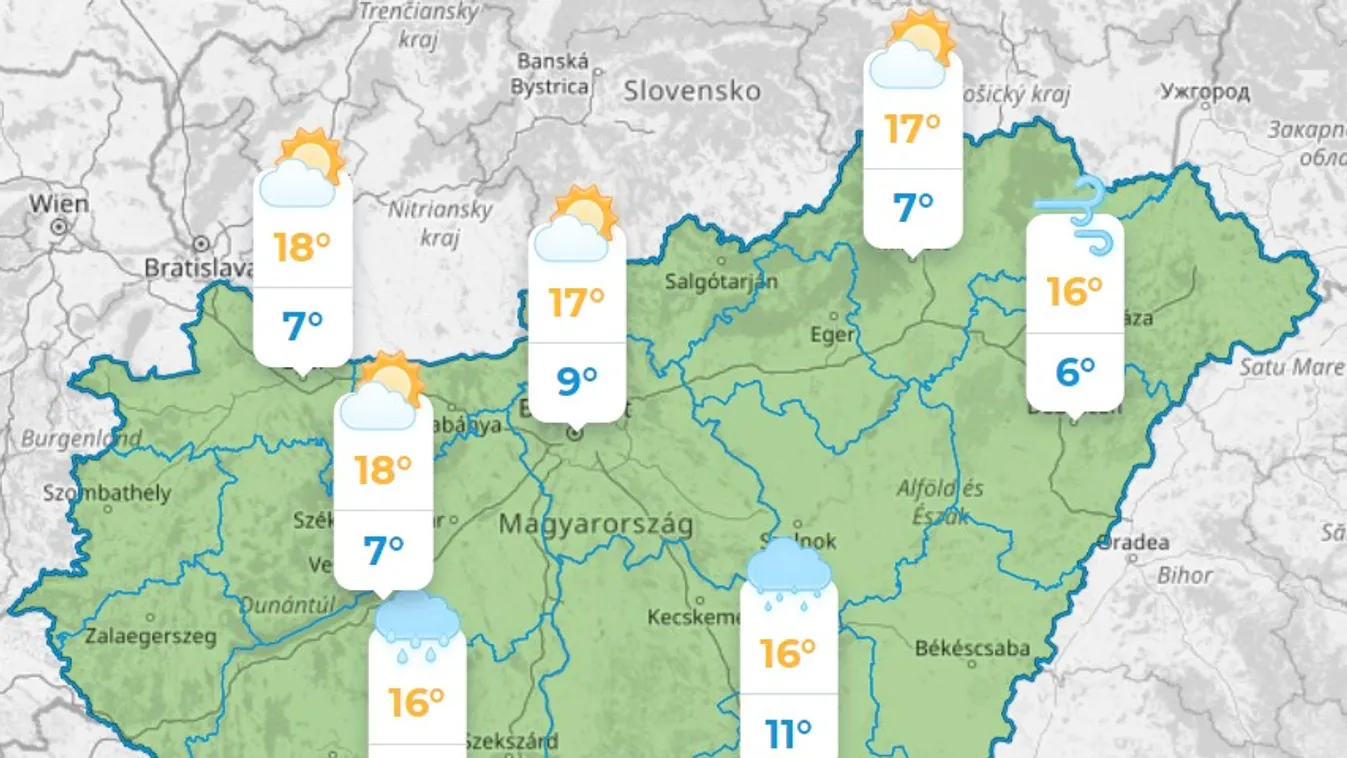 Riasztó előrejelzés: Ilyen lesz az időjárás a héten