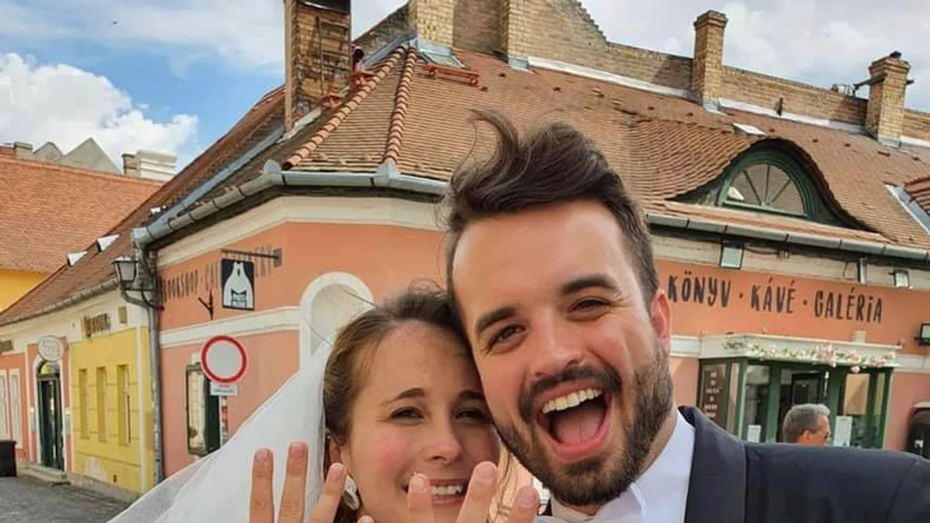 Itt az első videó Csepregi Éva fiának a lagzijáról: Dóri gyönyörű menyasszony volt