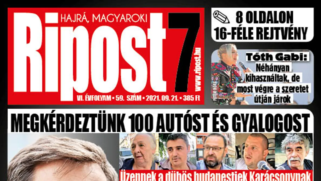 Megjelent a Ripost7 legfrissebb száma